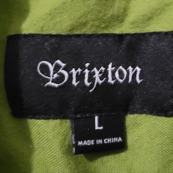 BRIXTON CHARTER OXFORD WOVEN SHORT SLEEVE BUTTON-DOWN SHIRT - Picture 2 of 5